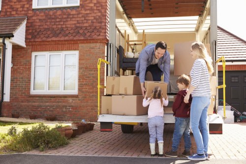 Van access and parking considerations for a Kings Cross move