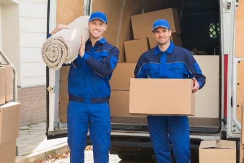 Business office relocation transport in the Kings Cross area