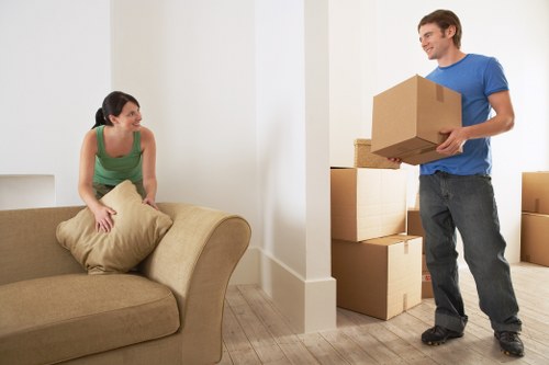 Cubic-yard pricing example for a furniture delivery job