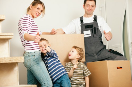 Careful packing and furniture moving for a Kings Cross home relocation